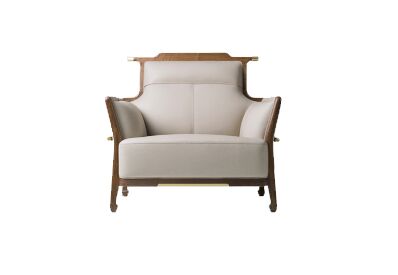 Кресло Master Copper Jin Yun Tiancheng Three-Seat Sofa (Grey/Серый) - 1