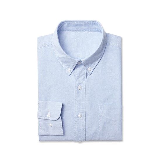 Рубашка VANCL American Classic Oxford Shirt (Blue/Голубой) 