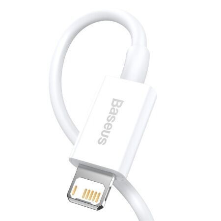Кабель USB BASEUS Superior Series Fast Charging, USB - Lightning, 2.4А, 1.5 м, белый - 4