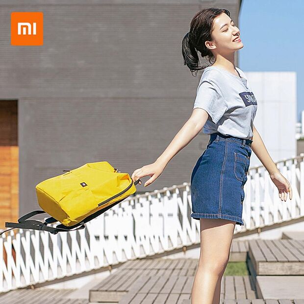Рюкзак Xiaomi Colorful Mini backpack 10L (Yellow) - 6