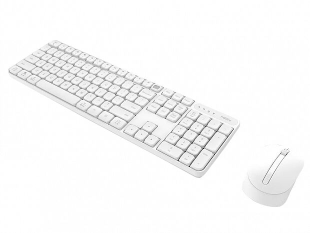 Комплект (компьютерная клавиатура и мышь) Xiaomi MIIW Mouse & Keyboard Set (White/Белый) - 1