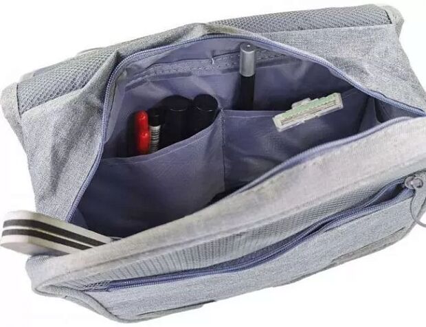 Подвесная сумка-косметичка Xiaomi HaveTravel Wash Bag Grey - 5
