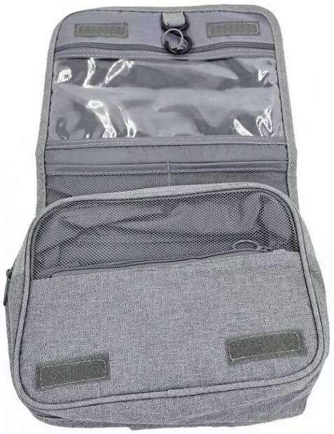 Подвесная сумка-косметичка Xiaomi HaveTravel Wash Bag Grey - 3