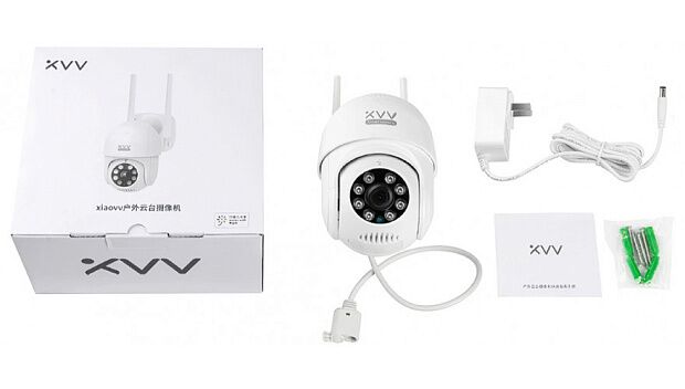 IP камера Xiaovv Outdoor PTZ Camera 2K XVV-3630S-P1 (White) - 5