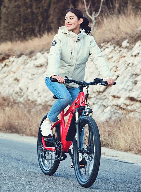 Электровелосипед HIMO C26 Electric Powered Bicycle (Red/Красный) - 3