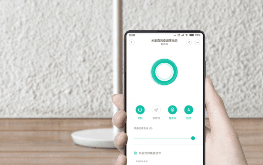 Приложения для вентилятора Xiaomi Mijia Smart DC Fan