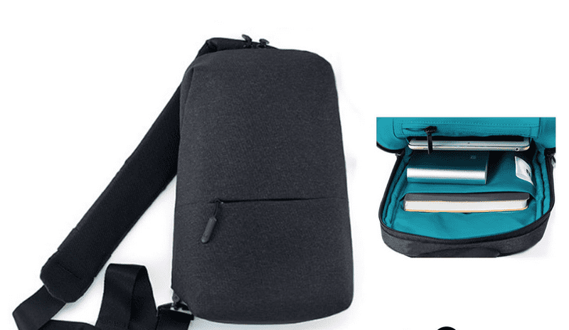 Особенности конструкции рюкзака Xiaomi Mi Simple City Sling Bag DSXB01RM 