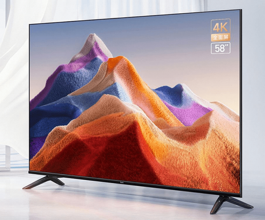 Дизайн телевизора Redmi A58 2022