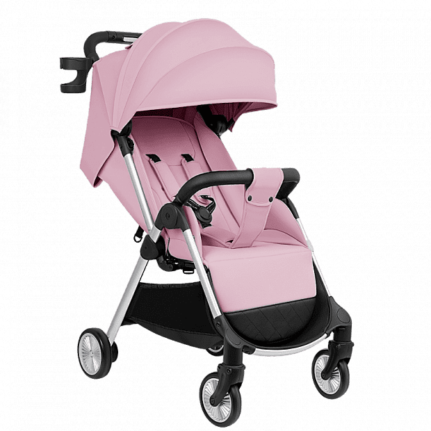 Складная коляска Qborn Seconds Seconds Baby Stroller (Pink/Розовый) - 1