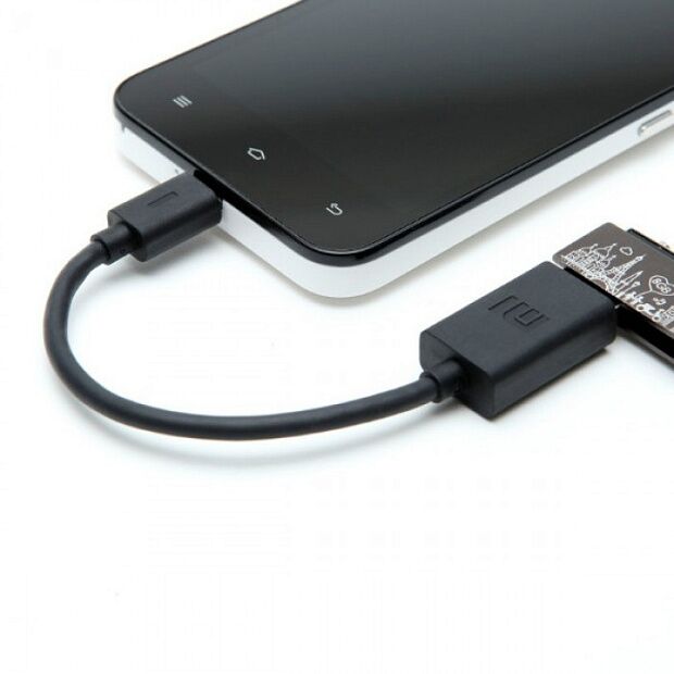 Кабель Xiaomi OTG Cable (Black/Черный) - 6