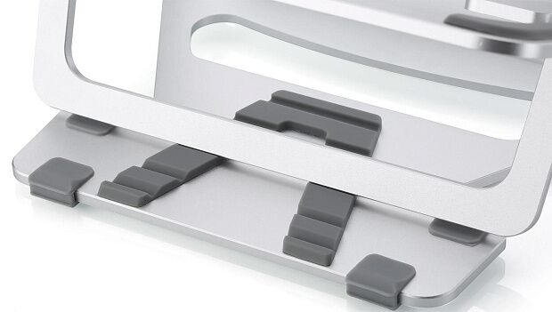 Подставка для ноутбука WIWU S100 Laptop Stand (Silver) - 5